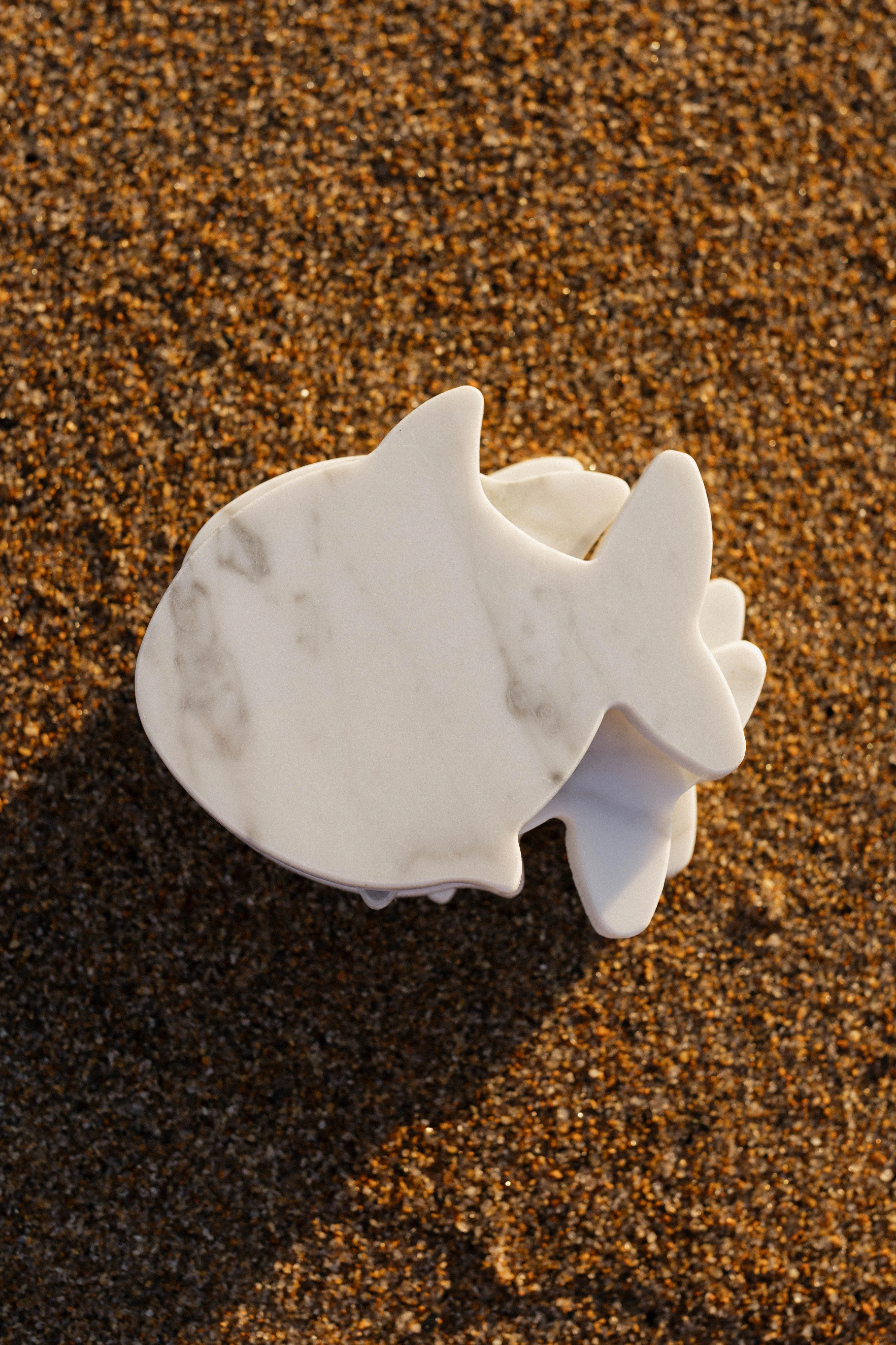 SHARK MARBLE COASTERS, SET OF 4 - Image 2
